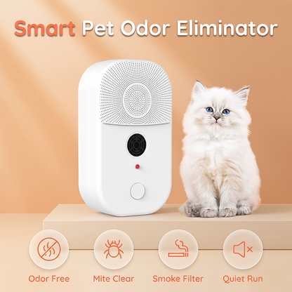 Purificatore d'aria per animali domestici e repellente ad ultrasuoni contro gli acari 2 in 1