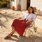 Women's Polka Dot Midi Skirt