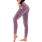 Leggings da allenamento a vita alta, modellanti, con effetto lifting sui glutei e contenimento addominale, dotati di tasca laterale
