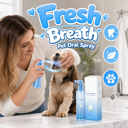 🔥OFFERTA SPECIALE 50% DI SCONTO🔥Spray per l'igiene orale di cani e gatti