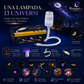 🌌 SCONTO DEL 49% IN QUESTO MOMENTO! 💫 Lampada USB con proiezione del cielo stellato – 13 dischi intercambiabili e collo flessibile – perfetta per la camera da letto ✨