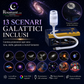 🌌 SCONTO DEL 49% IN QUESTO MOMENTO! 💫 Lampada USB con proiezione del cielo stellato – 13 dischi intercambiabili e collo flessibile – perfetta per la camera da letto ✨