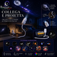 🌌 SCONTO DEL 49% IN QUESTO MOMENTO! 💫 Lampada USB con proiezione del cielo stellato – 13 dischi intercambiabili e collo flessibile – perfetta per la camera da letto ✨