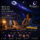 🌌 SCONTO DEL 49% IN QUESTO MOMENTO! 💫 Lampada USB con proiezione del cielo stellato – 13 dischi intercambiabili e collo flessibile – perfetta per la camera da letto ✨