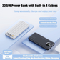 Power bank con ricarica rapida e cavi integrati