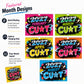 Funny Graffiti Wall Calendar
