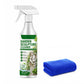 Potente spray detergente per sculture da giardino