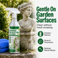 Potente spray detergente per sculture da giardino