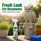 Potente spray detergente per sculture da giardino