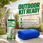 Potente spray detergente per sculture da giardino