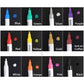Pennarello Indelebile per Pneumatici a Base di Olio – Impermeabile, 12 Colori, Durata fino a 1 Anno 🎨