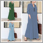 👗 SCONTO DEL 50% ORA! ✨ Abito lungo, semplice ed elegante senza maniche – Silhouette armoniosa, tessuto morbido e perfetto per un look minimalista di tutti i giorni 🌸