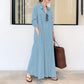👗 SCONTO DEL 50% ORA! ✨ Abito lungo, semplice ed elegante senza maniche – Silhouette armoniosa, tessuto morbido e perfetto per un look minimalista di tutti i giorni 🌸