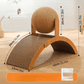 🐱🧶 Tiragraffi a Palla in Sisal Naturale | Palla Cava Rotante 🔄, Doppio Lato  & Base Stabile 🛡️ | Proteggi i Mobili 🛋️ | Taglia Media o Grande 📏