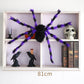 Decorazioni da esterno per Halloween: ragno gigante