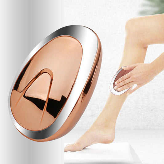 🌸Epilatore in Cristallo per Depilazione  | Indolore ed Esfoliante ✨ | Per Corpo, Braccia e Gambe 🧳 | Vetro Nano Riutilizzabile 💧