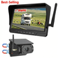 🔥🎁 NOVITÀ: 50% DI SCONTO 🔥 Sistema di telecamera di retromarcia wireless HD 1080p