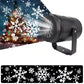 Lampada proiettore LED a forma di fiocco di neve