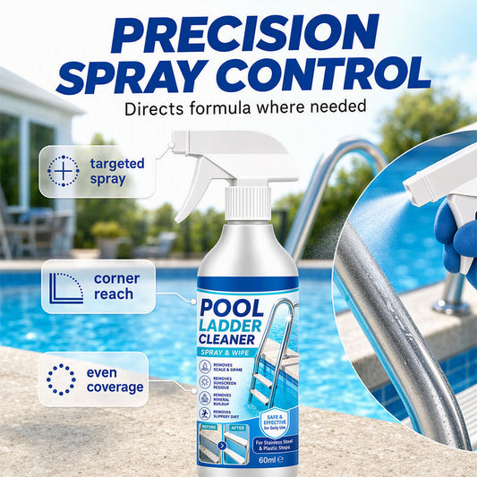 Spray detergente per attrezzature e accessori da piscina