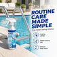 Spray detergente per attrezzature e accessori da piscina