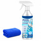 Spray detergente per attrezzature e accessori da piscina