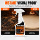 Potente spray detergente per forni per pizza