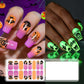 Adesivi per unghie Glow per Halloween