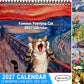 🐱 Calendario 2027 de memes divertidos de gatos