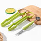 🔥 -50% Oggi: Set 3 in 1 per Anguria e Melone – Scavino, lama a V e separatore della polpa in Acciaio Inossidabile 430 e PP. Impugnatura ergonomica per creare palline di frutta, macedonie e decorazioni perfette.