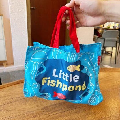 🥳OFFERTA SPECIALE 2026: 50% DI SCONTO🥳Set di giocattoli da pesca in stoffa per bambini piccoli con tazze impilabili