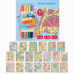 Mindfulness Braille Coloring Set