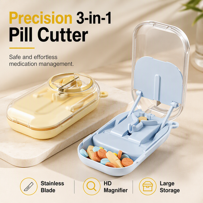 Portable Magnetic Pill Cutter & Splitter