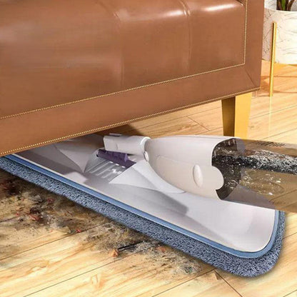 🧹💦 Mop a spruzzo 2 in 1 per uso a secco e a umido – Pulizia con nebulizzazione fine e testina girevole a 360°
