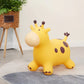 Simpatico saltellone a forma di giraffa per bambini