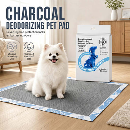 ✨ Tappetini assorbenti a 7 strati al carbone vegetale per animali domestici – Tappetini ad asciugatura rapida per pavimenti più puliti🍃