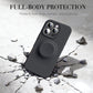 Slim Silicone Case with Magnetic Grip for iPhone Series