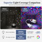 RGB LED Rotating Crystal Magic Ball Stage Light