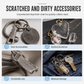Clear PVC Doll Display Bag Keychain Hanging Pouch
