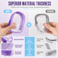 Clear PVC Doll Display Bag Keychain Hanging Pouch