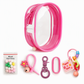 Clear PVC Doll Display Bag Keychain Hanging Pouch