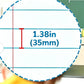 Magnetic Dry Erase Lined Whiteboard