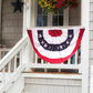 Patriotic Pleated Fan Flag Bunting