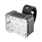Shockproof Bicycle Phone Mount with Type-C USB Rechargeable 6-LED Bike Light Set