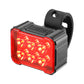 Shockproof Bicycle Phone Mount with Type-C USB Rechargeable 6-LED Bike Light Set