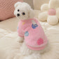 Warm Pet Sweater Vest with Leash Ring