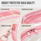 Clear PVC Doll Display Bag Keychain Hanging Pouch