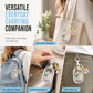 Clear PVC Doll Display Bag Keychain Hanging Pouch