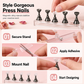 Nail Art Practice Stand Set