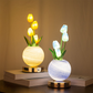 Elegant Tulip Bouquet Night Light