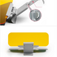 🎉🚗50% de réduction ! Pare-soleil anti-éblouissement 2 en 1 – Panneau jour (gris) + nuit (jaune), installation facile et compatible avec la plupart des voitures